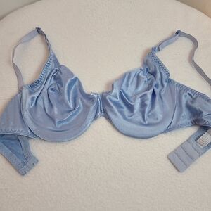 VTG Self Expressions Second Skin Satin Unlined Underwire Bra Size 36D